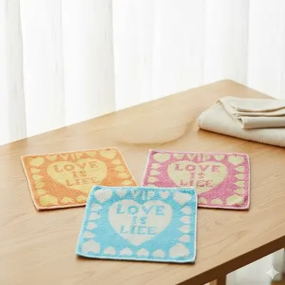 Picture of Pocket Handkerchief (Colourful) or Rumal - 3 Pieces