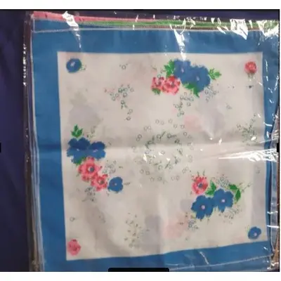 Picture of Colourful Cotton Pocket Rumal or Handkarchief - 1 piece