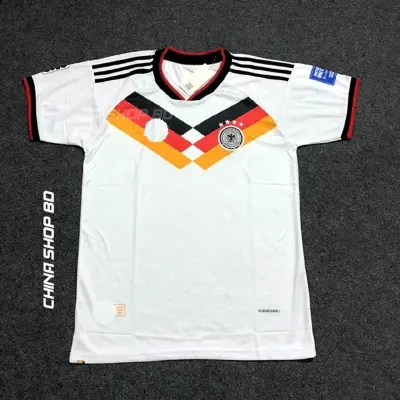 Picture of Germany Home 2026 World cup Half Sleeve premium National Team Football Jersey (Logo Embroidery), Multicolor