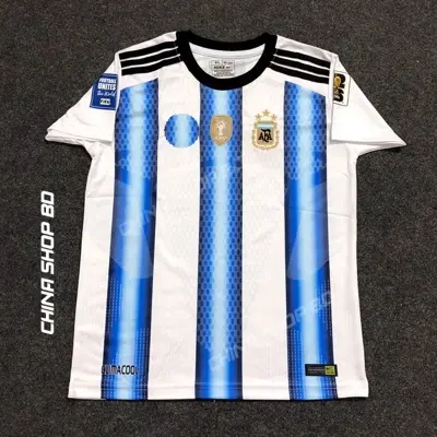 Picture of BABY (3-14) YEAR OLD Argentina Home 2026 World cup Half Sleeve premium National Team Football Jersey (Logo Embroidery), White