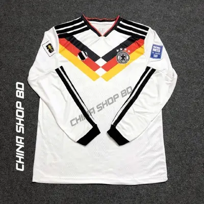 Picture of Germany World Cup Home Full Sleeve  Premium Football Jersey 2026 (Logo Embroidery), Multicolor