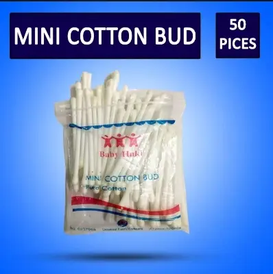 Picture of Dual Sided Mini or Baby Cotton Bud (50 Pieces)