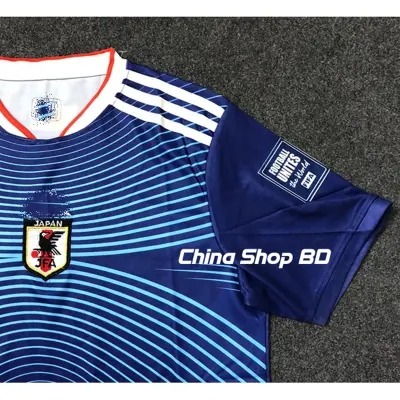 Picture of Japan Home 2026 World cup Half Sleeve premium National Team Football Jersey (Logo Embroidery), Blue