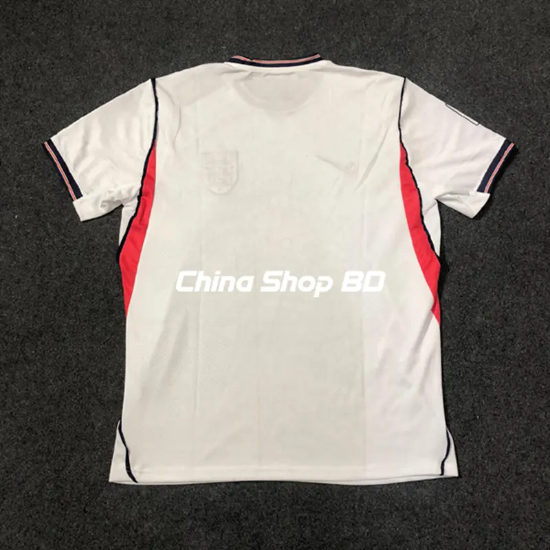 Picture of England Home 2026 World cup Half Sleeve premium National Team Football Jersey (Logo Embroidery), White