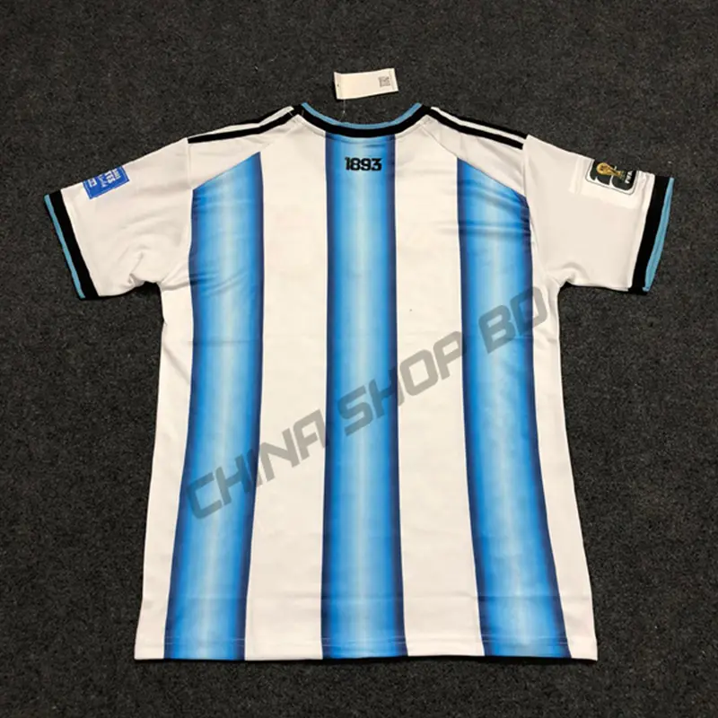 Picture of Argentina Home 2026 World cup Half Sleeve premium National Team Football Jersey (Logo Embroidery), White