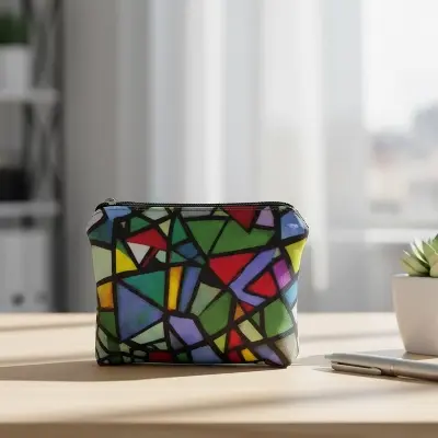 Picture of Mini Purse or Bag ((14x10 cm) by fabric for keeping money (1 Piece)