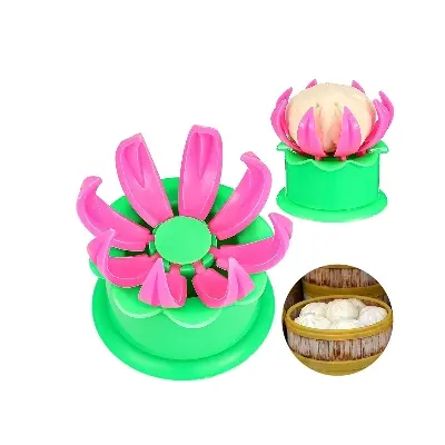 Picture of 1 Piece Momos Maker Mould Shapes Plastic (Dumpling Maker)