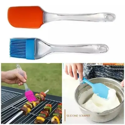 Picture of Silicone Brush and Spatula Pair – 2 in 1 set