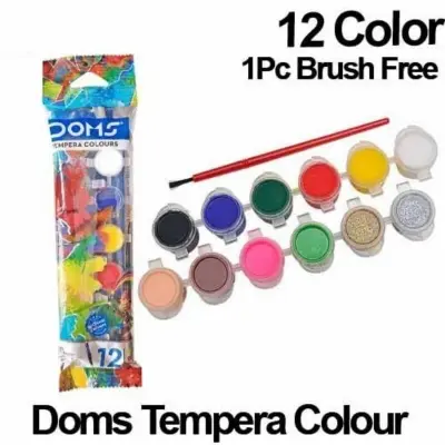 Picture of Doms Tempera colors 12