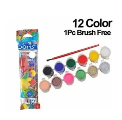 Picture of Doms Tempera colors 12