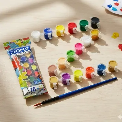 Picture of Doms Tempera 18 colors shades