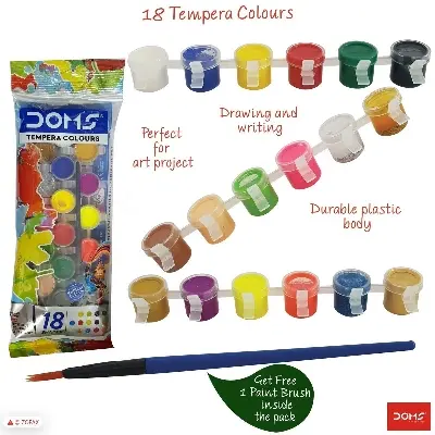 Picture of Doms Tempera 18 colors shades