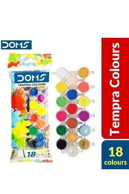 Picture of Doms Tempera 18 colors shades