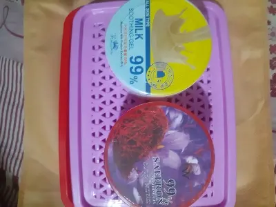 Picture of 99% Milk Soothing gel and Safran Soothing gel (300 ml)combo pack