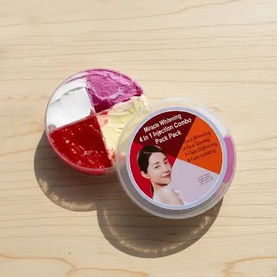 Picture of 4 in 1 Miracle Injection Whitening Face Pack (350g)