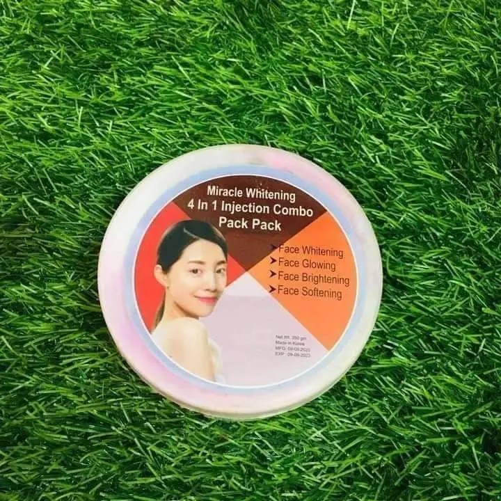 Picture of 4 in 1 Miracle Injection Whitening Face Pack (350g)