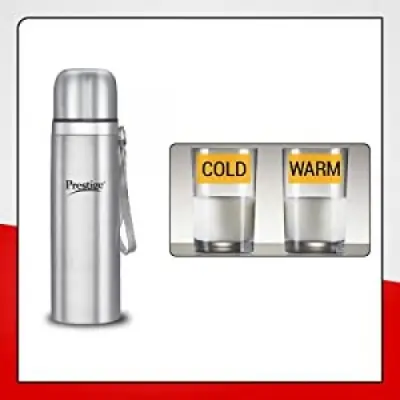Picture of Prestige hot and cool Stainless Steel Flask, 500 ml, Silver