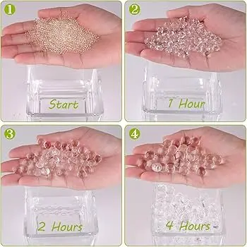 Picture of Water or transparent Colour Magic Jelly Balls or Orbeez or beeeds (100 pieces  in 1 Packet)