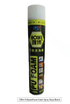Picture of Expanding Spray Waterproof PU Foam Sealant-750 ML-BOYA BRAND