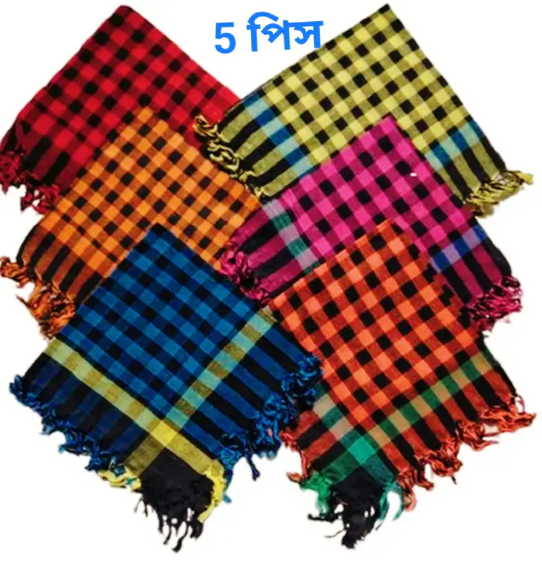 Picture of 5 Pieces Pocket Handkerchief or Rumal (5 pieces)