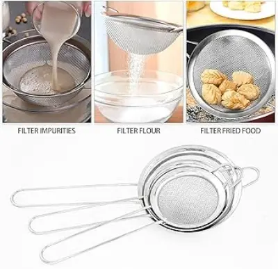 Picture of 3 Pieces Filters or Strainers for kichen