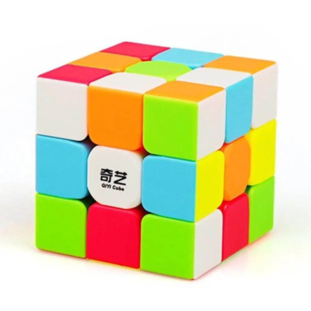 Picture of 1 Piece QYTOYS Sticker less 3x3 Puzzle Speed Cube Magic Rubik's Cube Puzzle Toy (5.6 cm)