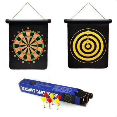 Picture of Magnetic Double Sided 15" Dartboard with 6 Pcs Magnet Dart Pins (toy)