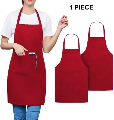 Picture of Kitchen Apron Size : 26X32 Inches (Mixed colors)
