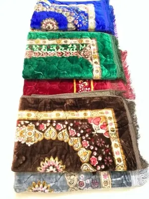Picture of Multicolor & Multi Design Prayer Foam Jaynamaz Made in China