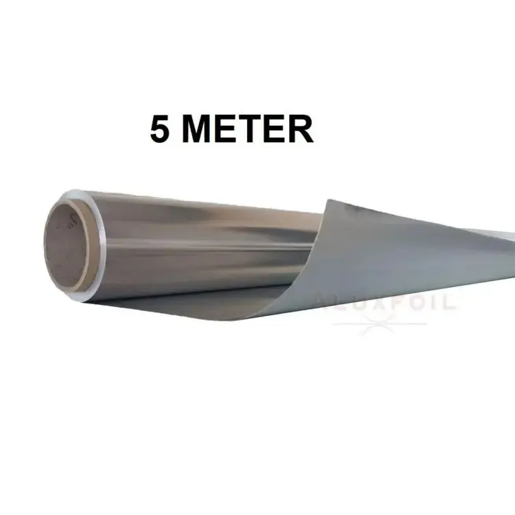 Picture of 100℅ Aluminium 5 meter foil /16 SQFT(Silver)