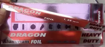 Picture of 1  Pieces Aluminum Foil Paper 1.25 SQ. FT.(Silver)