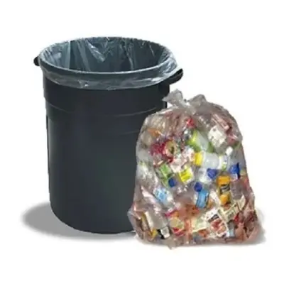 Picture of Transparent (20 X16) 20PCS Trash Bag / Poly Bag / Garbage Bag / Moyla Felar Bag / Polibag