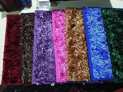 Picture of 1 pcs Mokmol Bedroom Soft Stylish Floor Mat Anti Slip- Paposh 1 pcs