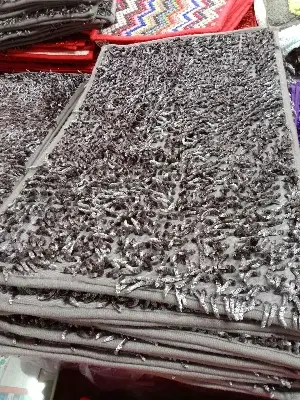 Picture of 1 pcs Mokmol Bedroom Soft Stylish Floor Mat Anti Slip- Paposh 1 pcs