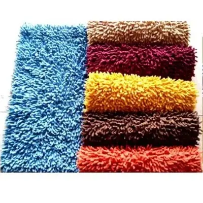 Picture of 3 pcs combo Mokmol Bedroom Soft Stylish Floor Mat Anti Slip- Paposh 1 pcs