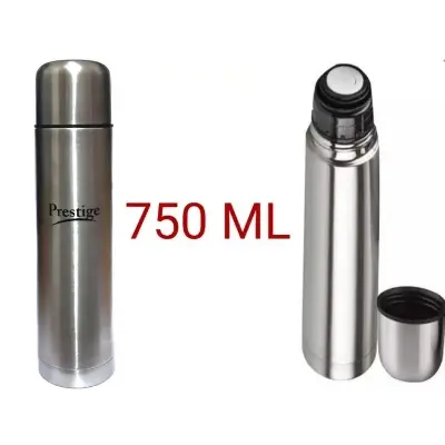 Picture of ALL STEEL HOT/ COLD WATER FLASK/TEA FLASKS/VACUUM BOTTLE 750ML(Silver)