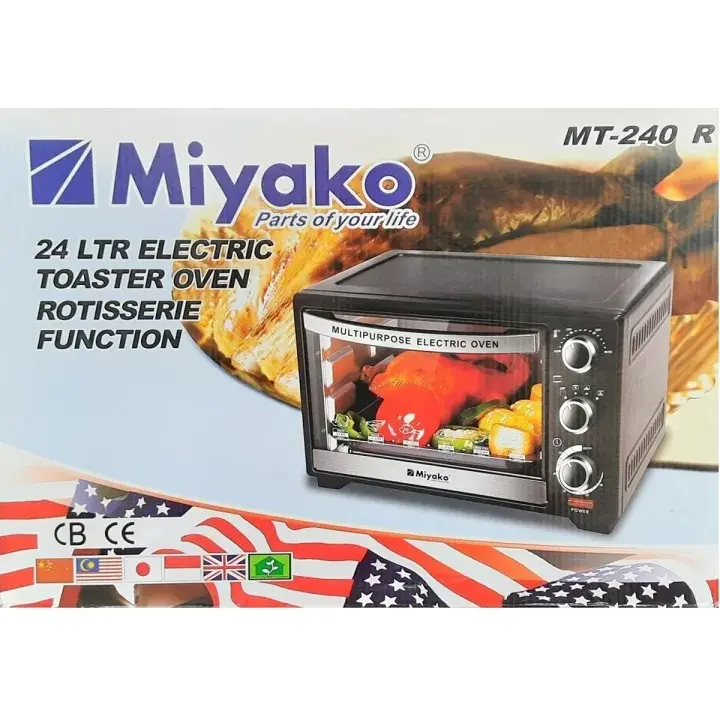 Picture of 24 Liter Miyako Electric Oven MT-24(Silver)