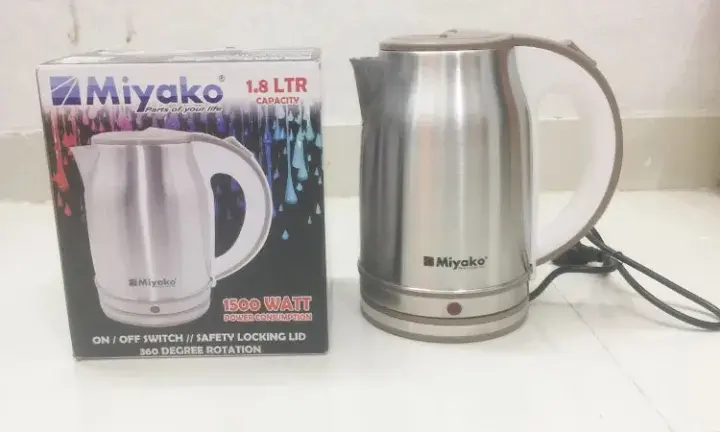 Picture of Miyako Electric Kettle MJK-805 (1.8 Liter)(Silver)