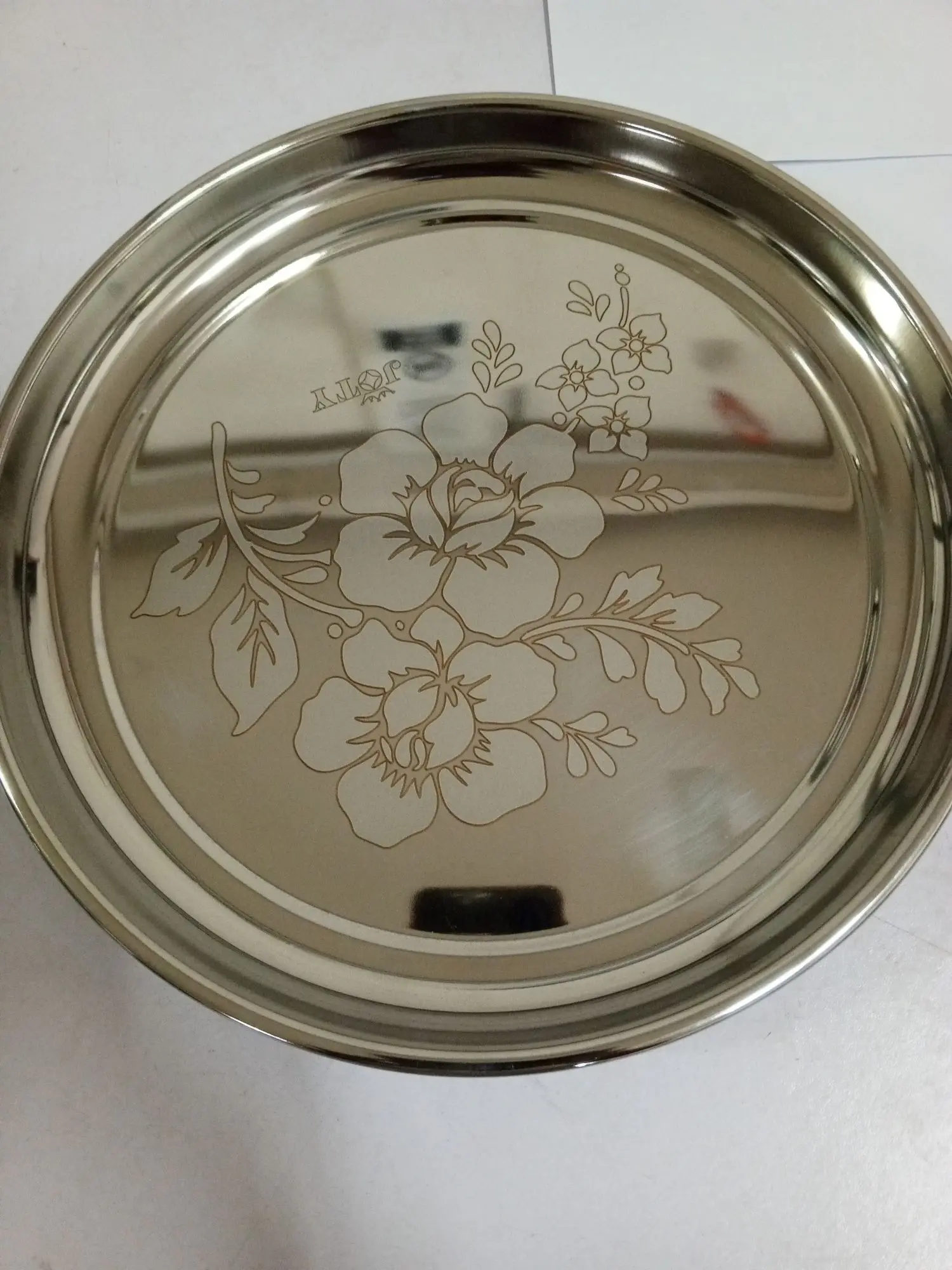 Picture of Stainless Steel High Quality 26cm Plate for Kitchen(Silver)