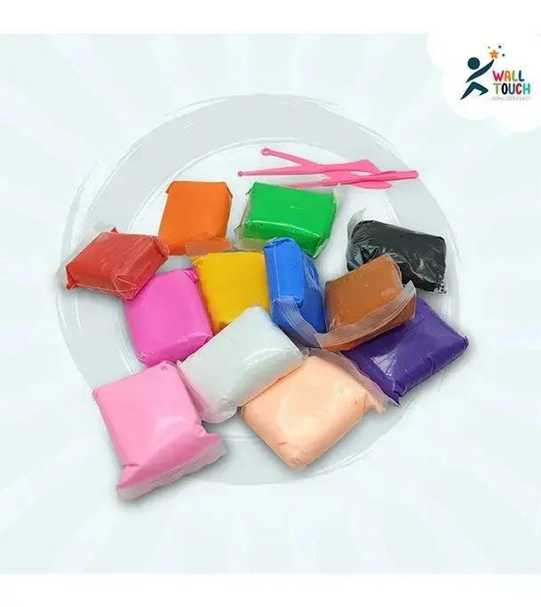 Picture of 6 pcs Super Crystal Muds Clay Dough And Funny Slime For Kids And Child (Any Color