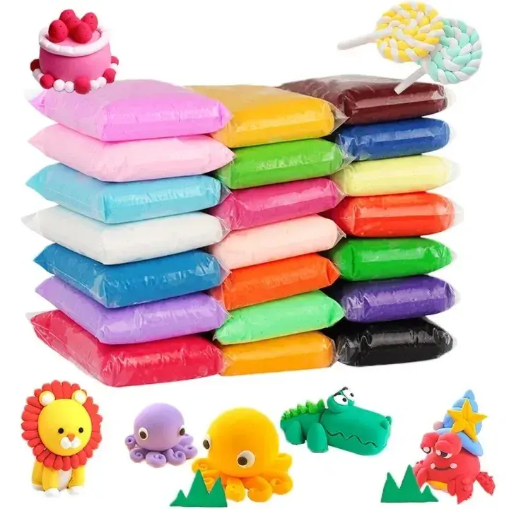 Picture of 6 pcs Super Crystal Muds Clay Dough And Funny Slime For Kids And Child (Any Color