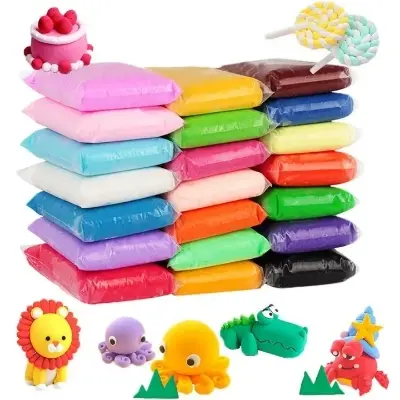 Picture of 6 pcs Super Crystal Muds Clay Dough And Funny Slime For Kids And Child (Any Color