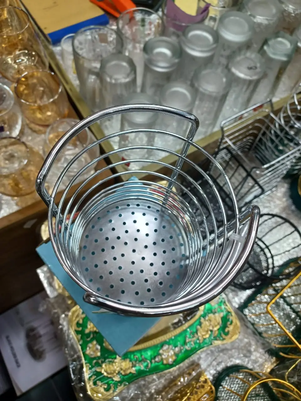 Picture of Kitchen Metal Cutlery Spoon Holder Rack