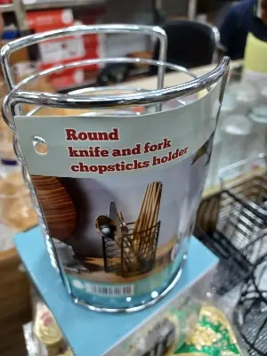 Picture of Kitchen Metal Cutlery Spoon Holder Rack