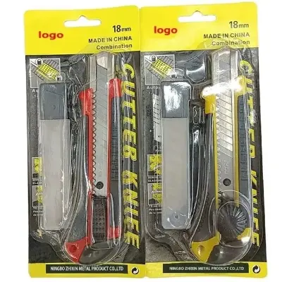 Picture of All purpose cutter knife -extra blades -paper cutter- plastic and wood cutter-cutter knives