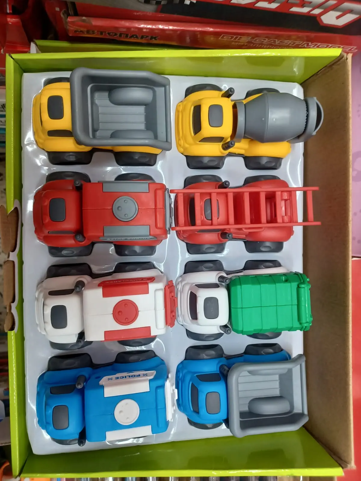 Picture of Construction Cars Children kids Mini Car 1 pcs