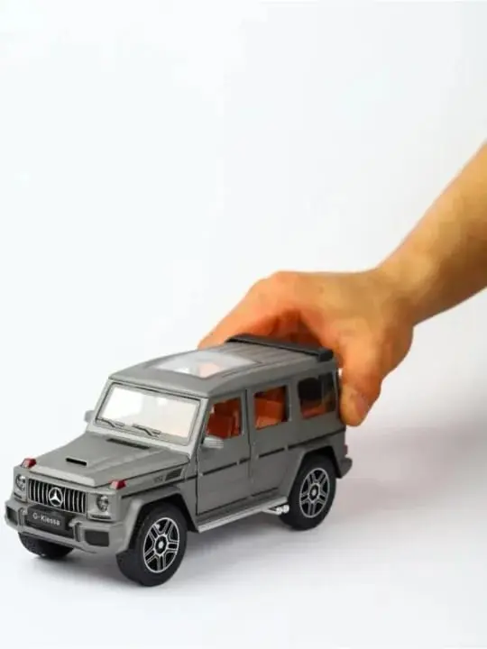 Picture of 1:24 diecast alloy car mercedes pink benz die cast model g-class alloy toy car