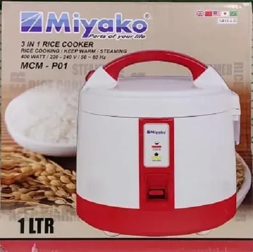 Picture of Miyako MCM-P01 Small Size Rice Cooker 1 Liter