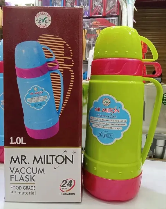 Picture of 1 Liter Single Piece Color Vacuum Flask (Hot & Cold)