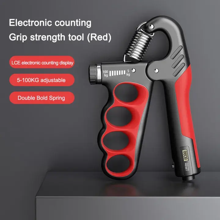 Picture of 5-100 KG Finger Exerciser Grip Strength Trainer Hand Grip Strengthener for Men Women for Musicians Athletes Hand Injury Recovery